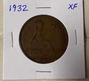 1932 British Large Penny