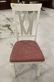 White Painted Side Chair