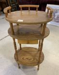 Small Oak Accent Table