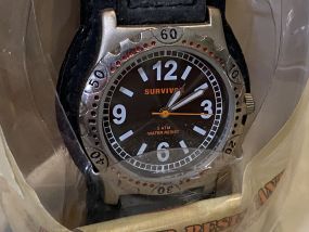 Survivor 3 ATM Water Resistant Watch