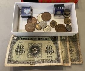 Coins and Currency from WWII 1939-1943