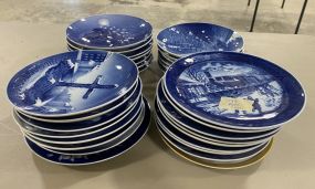 Group of Royal Copenhagen Collector Plates