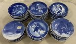 Group of Royal Copenhagen Collector Plates