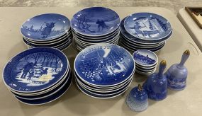 Group of Royal Copenhagen Collector Plates