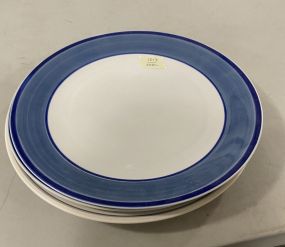 Set of 3 Large Gibson Plates