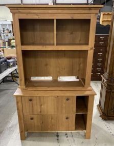 Pressed Wood Office Hutch