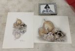 Barbara Butler Signed Dog Prints