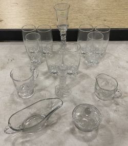 Grouping of Assorted Glassware