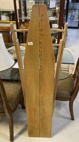 Primitive Style Wood Ironing Board