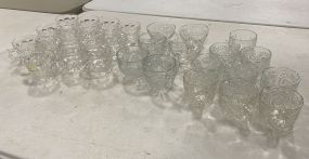 3 Assorted Pattern Punch Cups