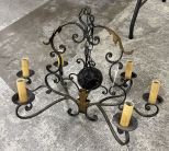 Metal Rustic Style Hanging Light Fixture