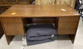 Vintage Oak Office Desk