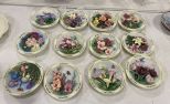 12 Lena Liu's Beautiful Gardens Plates