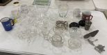 Group of Misc Glassware and Other Misc Items
