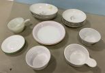 Grouping of Assorted Porcelain Plates and Small Serving Dishes