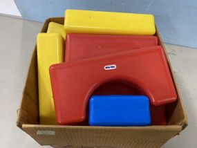 Little Tikes Plastic Building Blocks