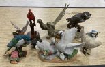 Collection of Bird Figurines