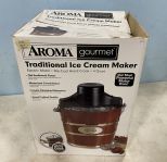 Aroma Gourmet Traditional Ice Cream Maker