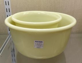 2 Vintage Mixer Bowls