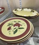 Group of 3 Platters And 3 Plates