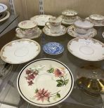 30+ Cups And Assortment Of Saucers