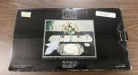 Mirror Table Settings Kemp & Beatley Three Piece Centerpiece Set