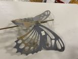 Outdoor Metal Butterfly Yard Art