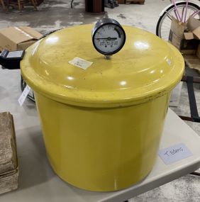 Yellow Pressure Cooker Pot