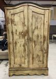 Large French Style Two Door Armoire