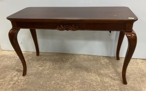 Cherry Reproduction Sofa/Console Table