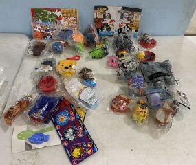 Assorted Vintage Kids Meal Toys