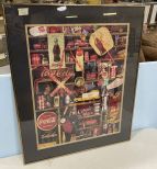 Coca Cola Framed Puzzle