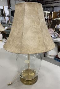 Glass Vase Lamp