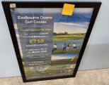 Eastbourne Downs Golf Course Framed