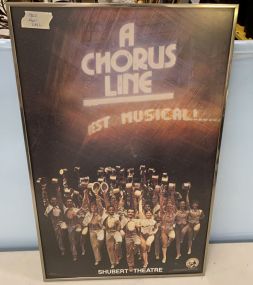A Chorus Line Shubert Theatre Poster