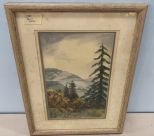 Vintage Landscape Print