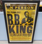 B.B. King Framed Poster