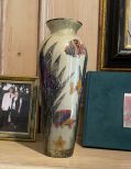Pair of Hand Painted Vases Signed