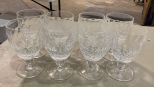 8 Waterford Crystal 