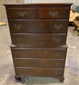 Hungerford Memphis Mahogany Chest on Chest