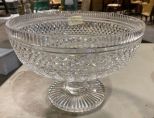 Waterford Castletown Crystal Large Footed Centerpiece Bowl