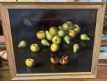 F, Briones Pear Still Life Painting