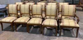 10 Mariner Gilt Dining Chairs (Spain)