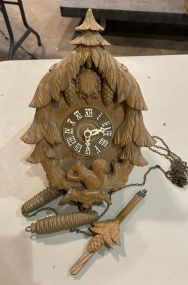 German Black Forest Style Cuckoo Clock