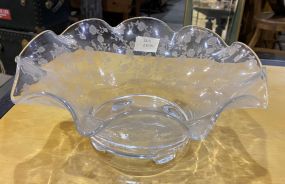 Rosepoint by Cambridge Ruffled Rimmed Bowl