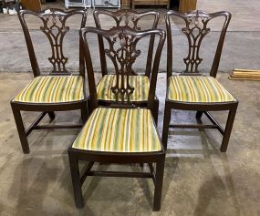 Four Grand Ledge Co. Mahogany Dining Chairs