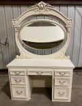 20th Century White Vanity