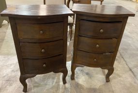 Pair of Vintage Mahogany Night Stands