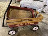 Radio Flyer Red Wagon and Smaller Wagon