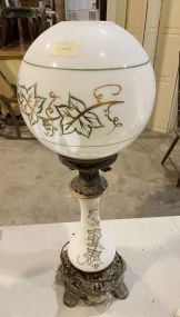 Vintage Parlor Gone With The Wind Lamp
